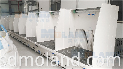 Modular Grinding Workbench Dust Fume Collector for Grinding Small Workpieces